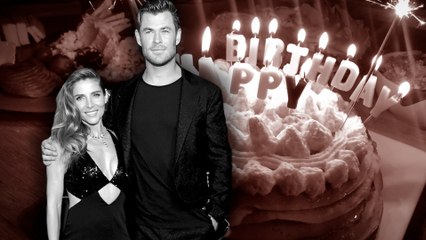 Elsa Pataky cumple años junto a Chris Hemsworth