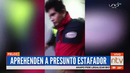 Aprehenden a presunto estafador