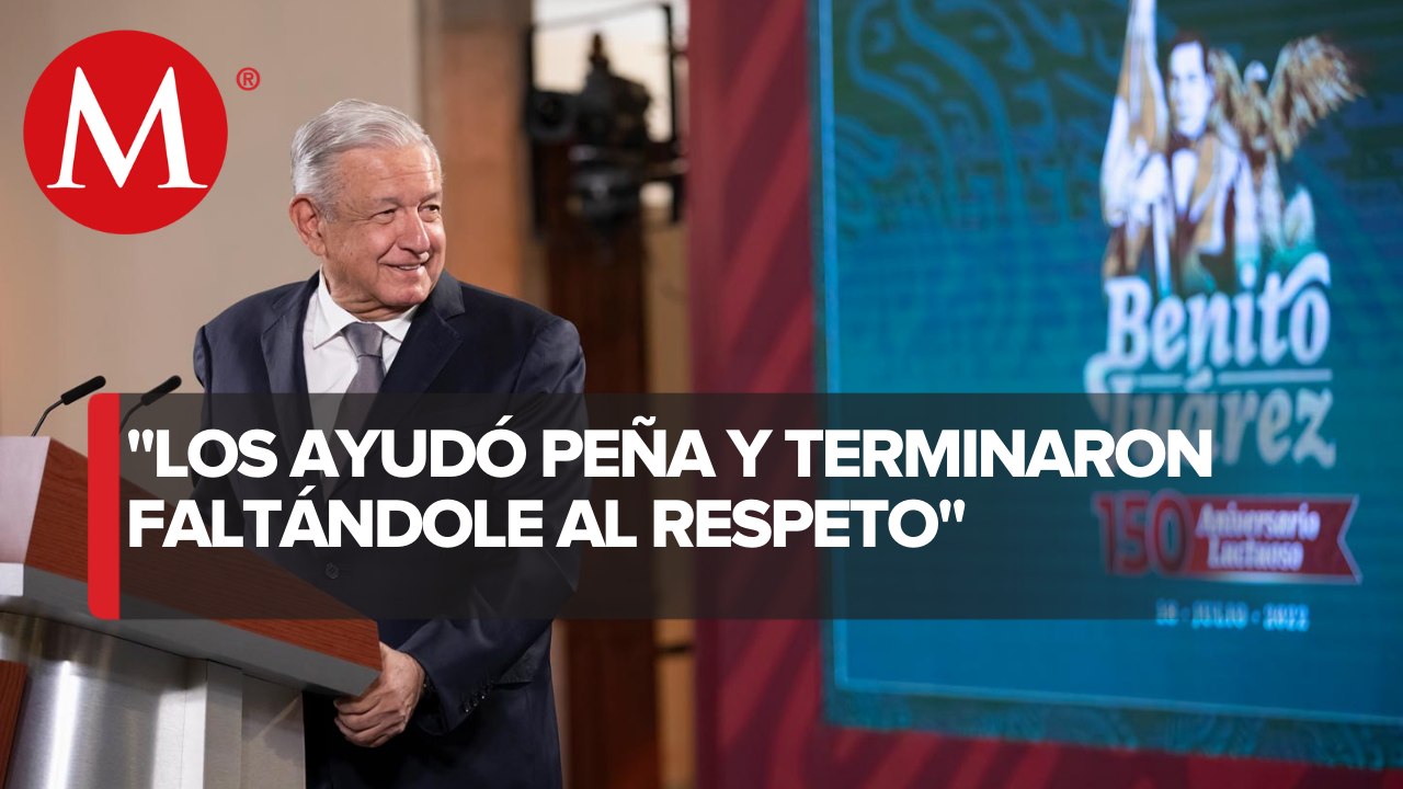 "Ya en México manda el pueblo" dice AMLO en referencia al populismo de ex presidentes