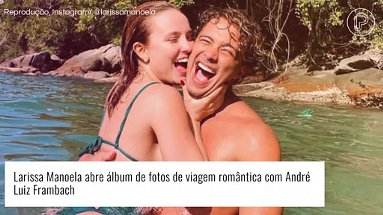 Larissa Manoela e André Luiz Frambach: casal surge em fotos inéditas e românticas em viagem