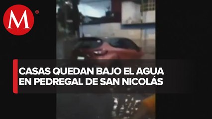 Afectaciones por casas inundadas en CdMx