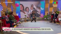 Paula Chaves rompió en llanto en vivo