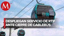 Cierran cuatro estaciones de cablebús