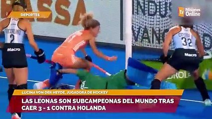 Las Leonas son subcampeonas del mundo tras caer 3 - 1 contra Holanda