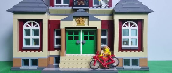 ادم ماسمعش كلام ماما وخد عجلة فريدة من ورا ماما  - مغامرات الطفل ادم