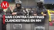 Operativo de seguridad para recuperar inmuebles en alcaldía Miguel Hidalgo, CdMx