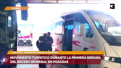 Movimiento turístico durante la primera semana del receso invernal en Posadas