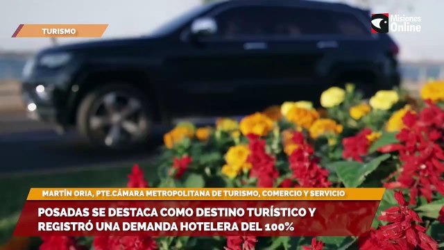 Posadas se destaca como destino turístico y registró una demanda hotelera del 100%
