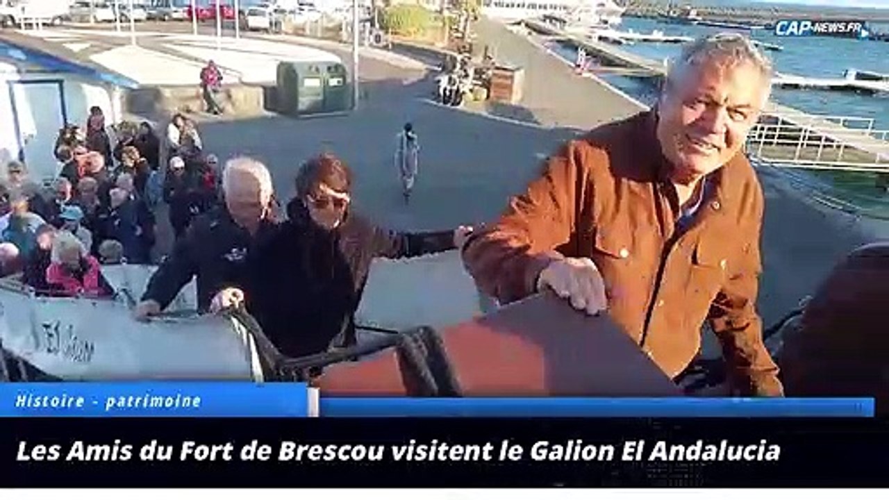Les Amis du Fort de Brescou sur le Galion El Andalucia