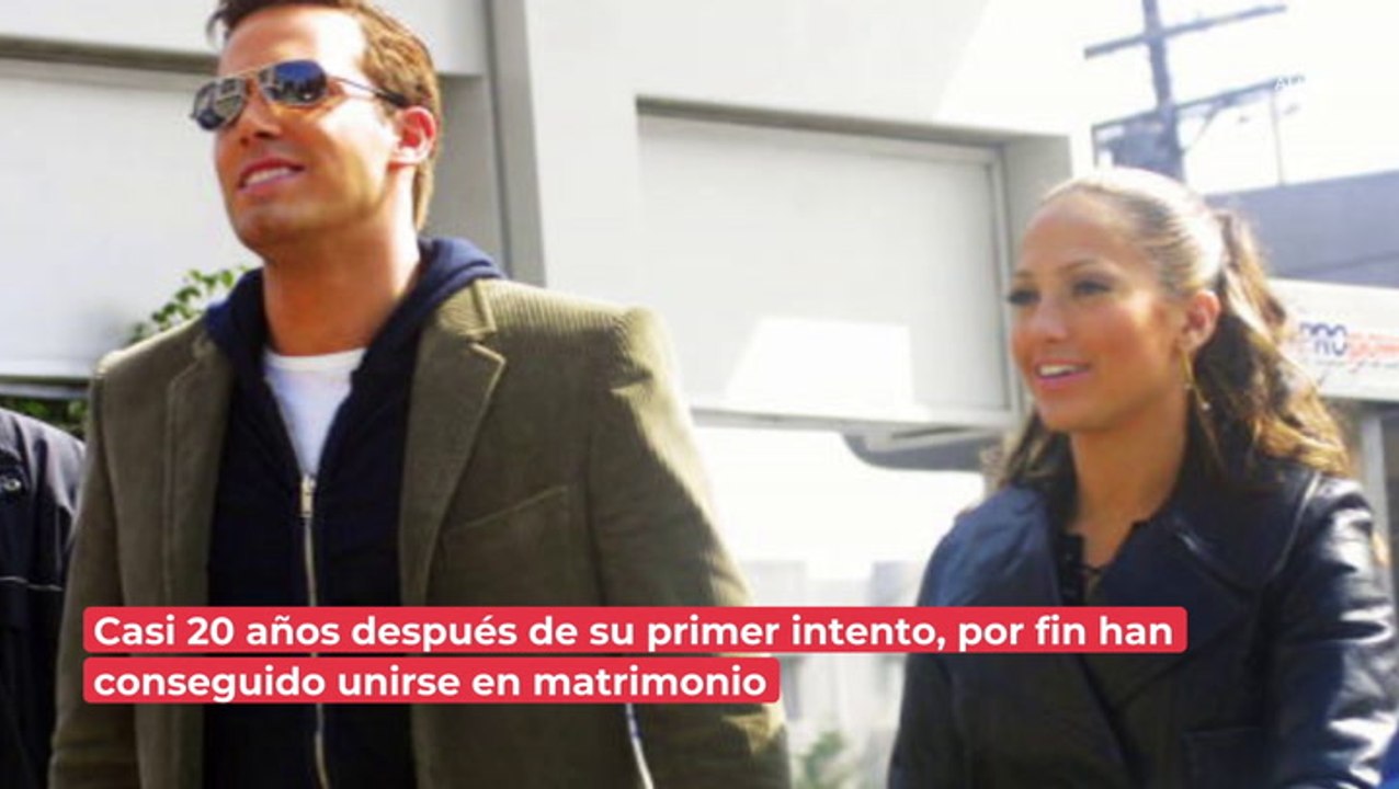 ¡Bennifer son marido y mujer! Jennifer Lopez revela detalles de su boda con Ben Affleck