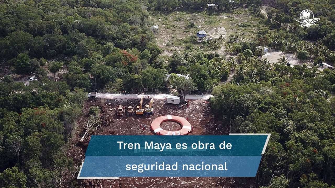 Reinician trabajos en tramo 5 del Tren Maya, tras declararlo como obra de seguridad nacional