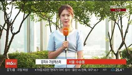 [날씨] 전국 다시 무더위…오후 강원 중심 '소나기'