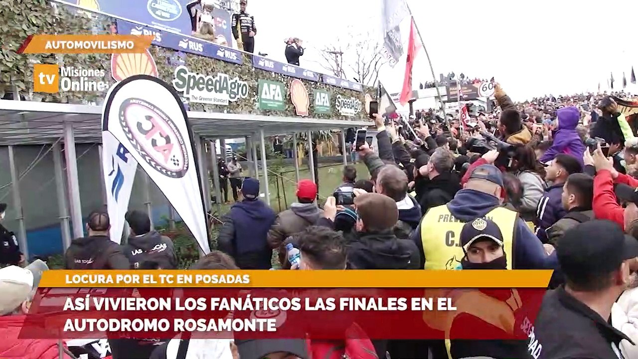 Así vivieron los fanáticos las finales en el autodromo Rosamonte