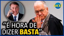 Fachin rebate ataque de Bolsonaro ao sistema eleitoral