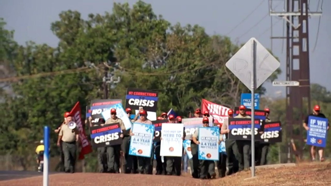 NT prison guards strike over pay