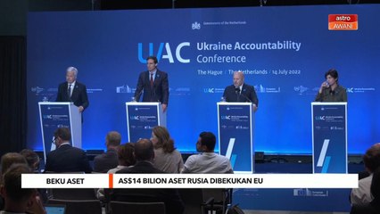 Beku Aset | AS$14 bilion aset Rusia dibekukan EU