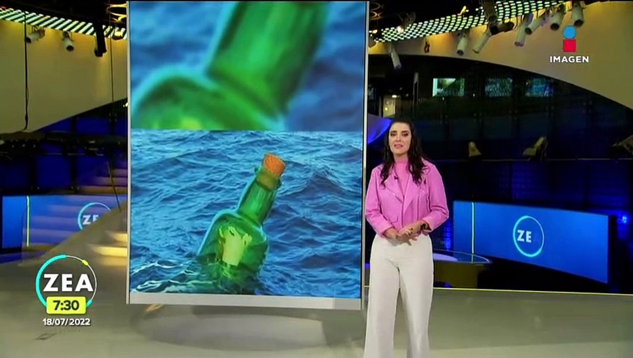 Encuentran en botella el mensaje de un niño que falleció hace 15 años