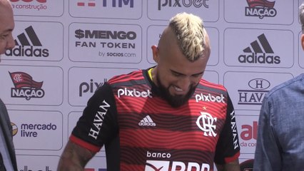 Arturo Vidal dice que siempre soñó jugar en el Flamengo y que llega a ganar títulos