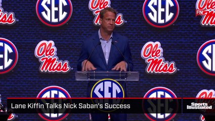 Lane Kiffin Talks Nick Saban's Success