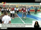 Bricomiles recuperan infraestructura de la U.E Doña Menca de Leoni en Caricuao