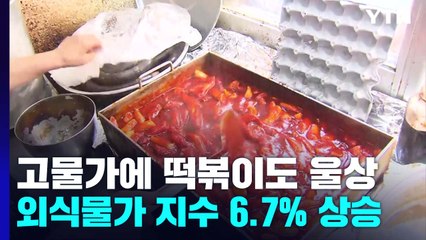 학교 앞 국민 간식 떡볶이마저...물가 상승에 '신음' / YTN