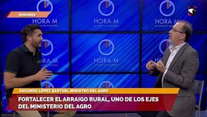 Fortalecer el arraigo rural, uno de los ejes del Ministerio del Agro