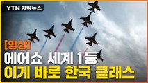 [자막뉴스] '세계 1등' 블랙이글스의 화려한 비행...에어쇼 영상 보니 / YTN