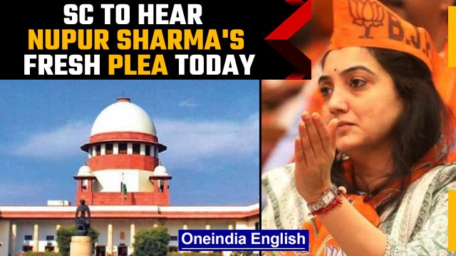 Prophets remarks row: SC to hear Nupur Sharma’s fresh plea on clubbing FIRs | Oneindia News*News
