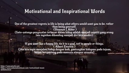 Motivational and Inspirational Words#1