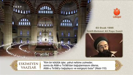 Tevbe ve İstiğfar 03 01 1995   Cübbeli Ahmet Hoca