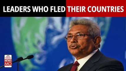 Download Video: Sri Lanka’s Rajpaksa Fled His Country; Here Are World Leaders Who Fled Their Countries