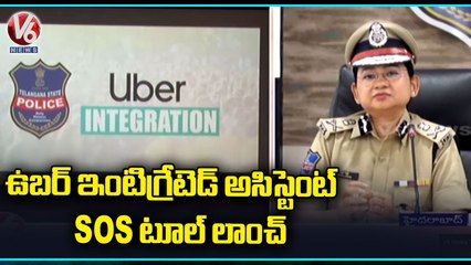 Uber Collaborates With Telangana Police To Provide Automatic Location Sharing Details _ V6 News