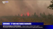 17.000 hectares brûlés et 16.000 personnes évacuées en Gironde, une semaine après le début des incendies