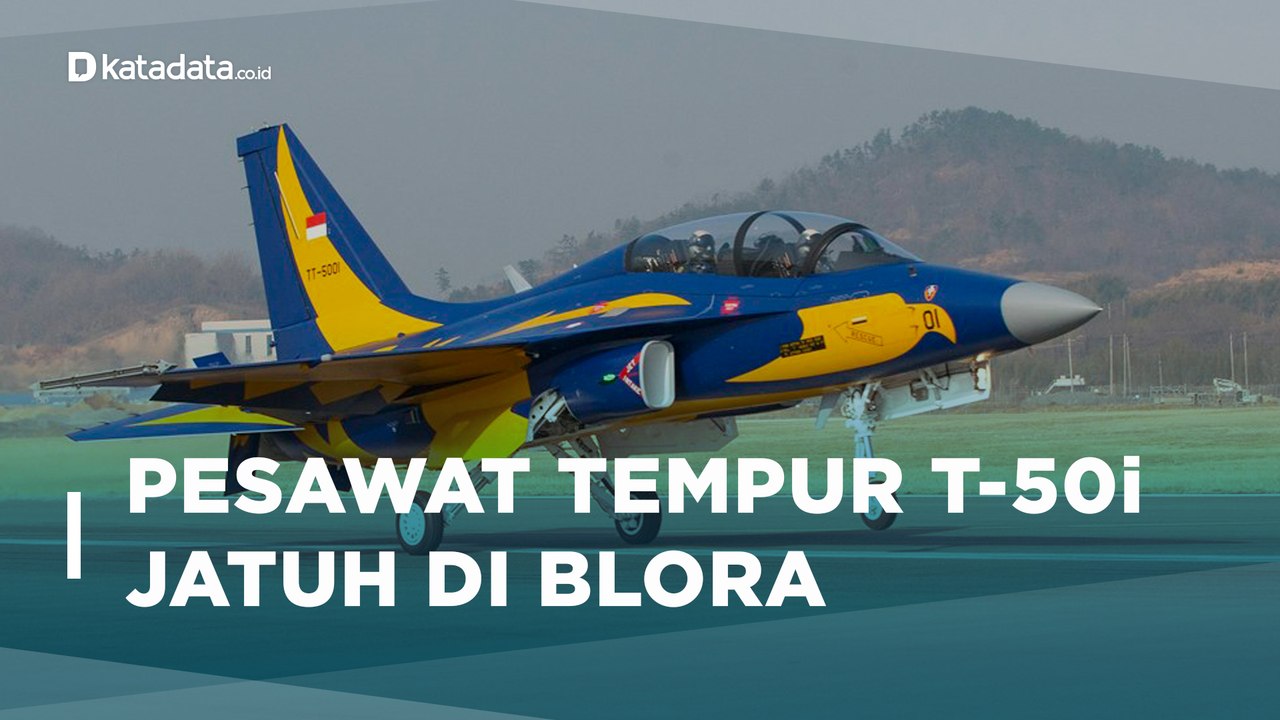 Fakta-Fakta Pesawat Tempur T-50i Golden Eagle yang Jatuh di Blora | Katadata Indonesia