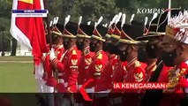Momen Jokowi Sambut Presiden Timor Lesta Jose Ramos Horta di Istana Bogor