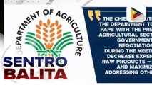 Dept. of Agriculture, inatasang ni Pres. Marcos Jr. na bumuo ng farm-to-market road master plan at magkaroon ng gov’t-to-gov’t negotiation para ma-subsidize ang abono ng mga magsasaka