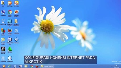 CARA KONFIGURASI MIKROTIK AWAL (KONEKSI INTERNET)