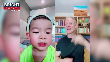 หนูน้อย วัย 2 ขวบ ฝึกท่องศัพท์อังกฤษ แถมสำเนียงดีมาก