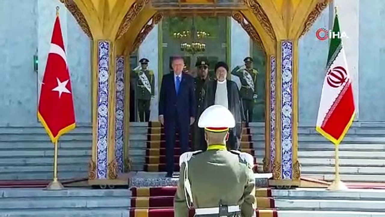 Cumhurbaşkanı Erdoğan Tahran'da