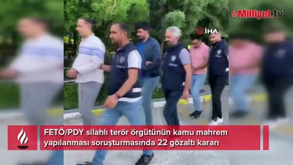 FETÖ'ye peş peşe operasyonlar! Çok sayıda gözaltı var
