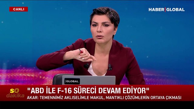 Bakan Akar: ABD ile F-16 süreci devam ediyor, Yunanistan süreci etkilemek istiyor