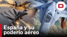Los cazas españoles exhiben poderío aéreo en Reino Unido
