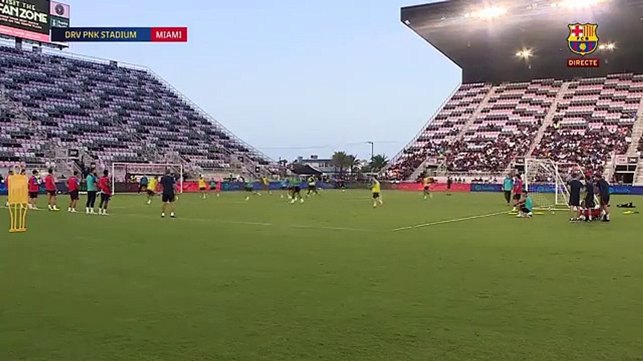 Abde y Aubameyang, celebrando un gol con el Barça / FCB