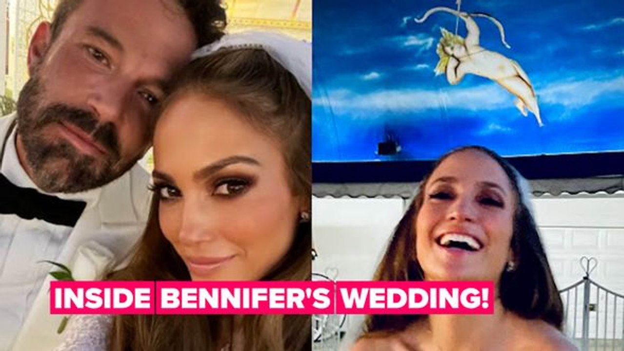 Jen and Ben get hitched in Las Vegas!