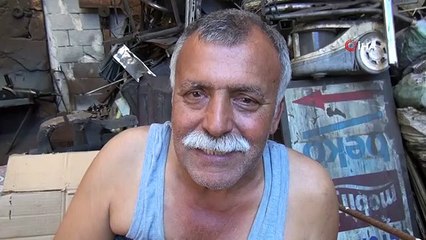 80 derecede demircilik mesleğini dededen toruna yaşatıyorlar