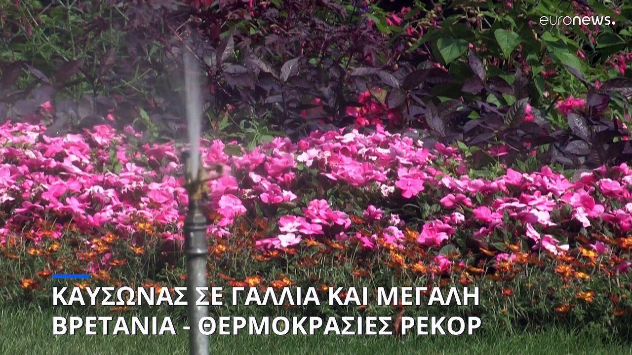 Καύσωνας σε Γαλλία και Μεγάλη Βρετανία - Θερμοκ...