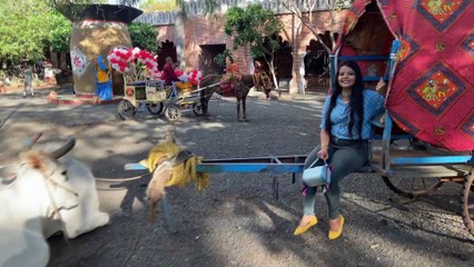 Chokhi Dhani Ethnic Rajisthani Village & Resort | Indore Tour | Vlog