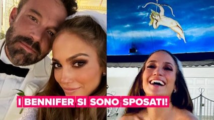 Jen e Ben hanno detto sì a Las Vegas!