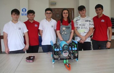 MESLEK LİSELİLER, İNSANSIZ SU ALTI ARACIYLA TEKNOFEST'E HAZIR