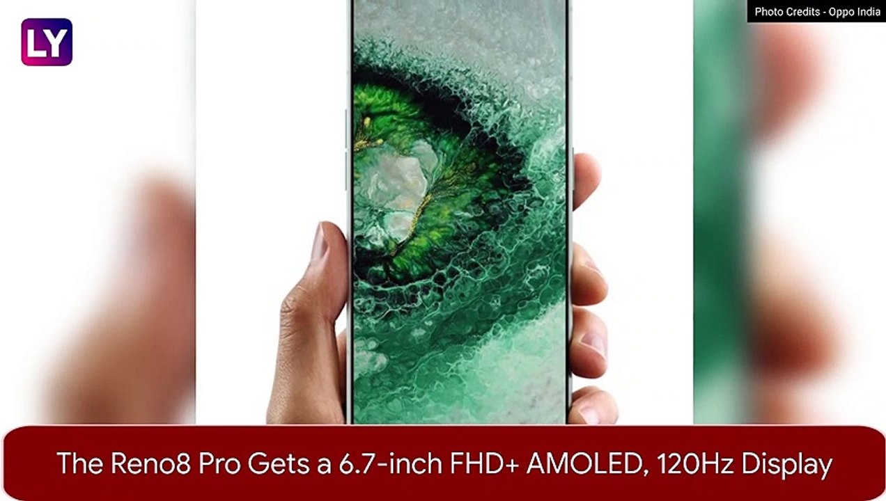 Oppo Reno8 Pro 5G, Reno8 5G Launched in India;...